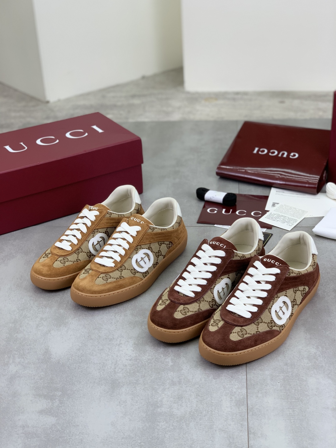 Gucci Women's Logo Canvas Sneakers, Lightweight and Comfortable, Sizes 35-41 11 cmp i1746378521036 5521 0 9
