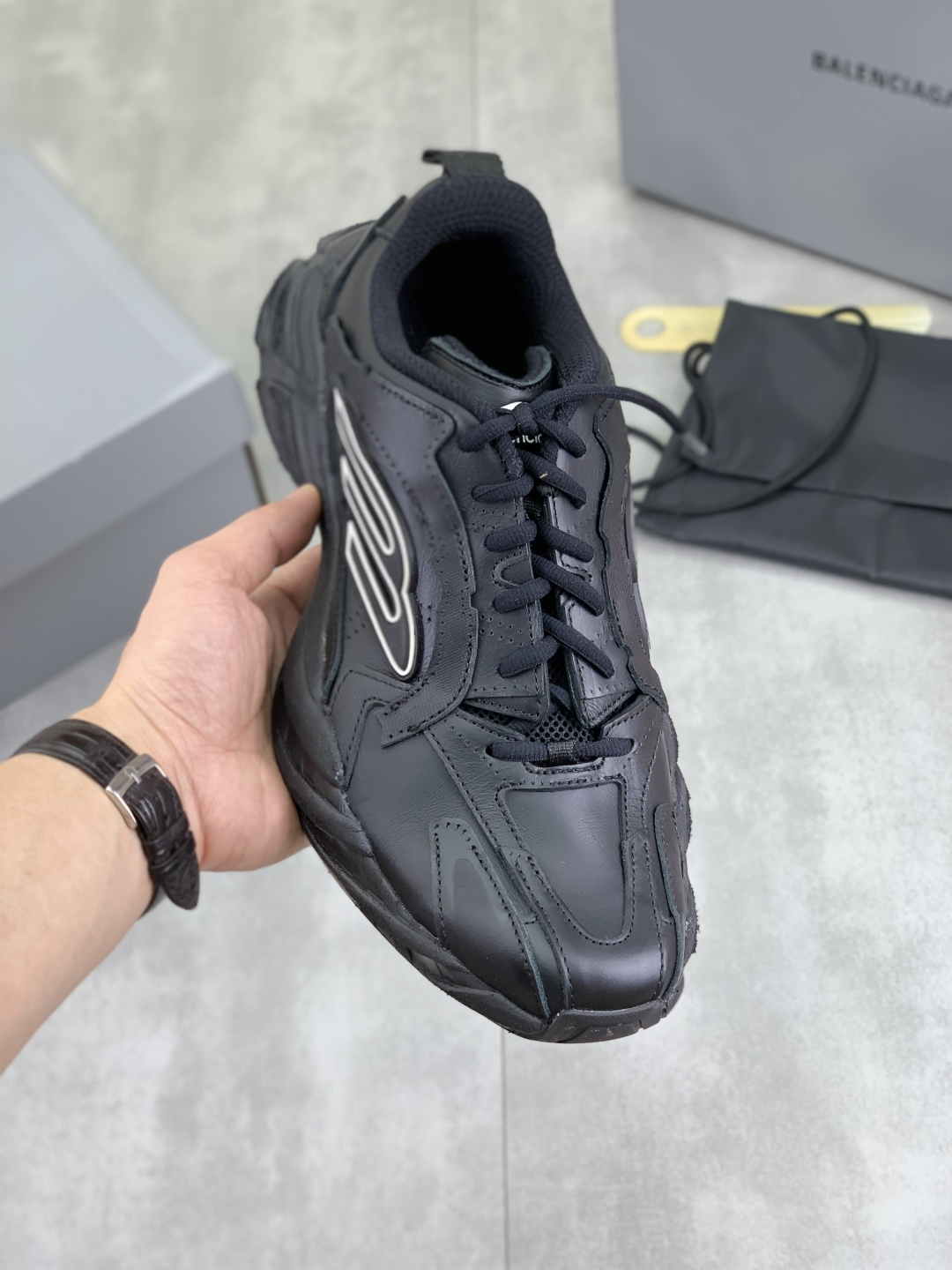 NO:348889,Real price Balenciaga Monday 2025SS Spring new running sneakers Large M logo on the side heightened thick sole 3.5cm, Size: 35/45,,balenciaga,balenciaga,sneakers19860909实价 Balenciaga Monday 2025SS 巴黎世家 春款新品跑步运动鞋 侧面大M Logo 增高厚底3.5cm,Size:35/45,,balenciaga,balenciaga,sneakers,Men's shoes