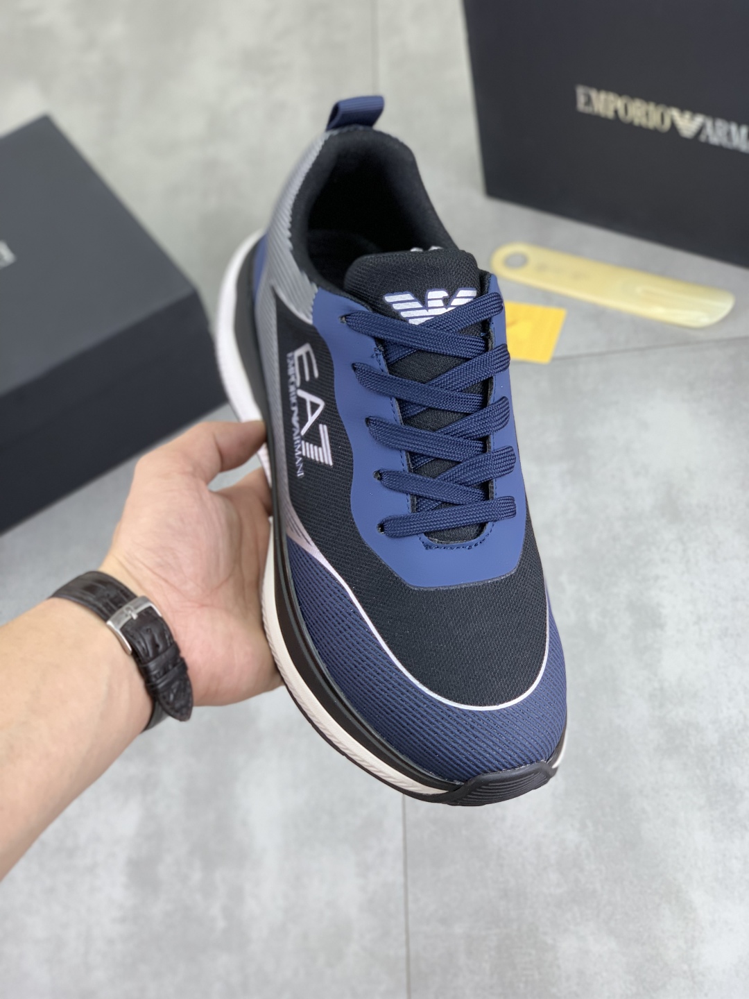 precio de fábrica P210 [precio real] [Armani 】 nuevos zapatos de los hombres se apresuran al mercado