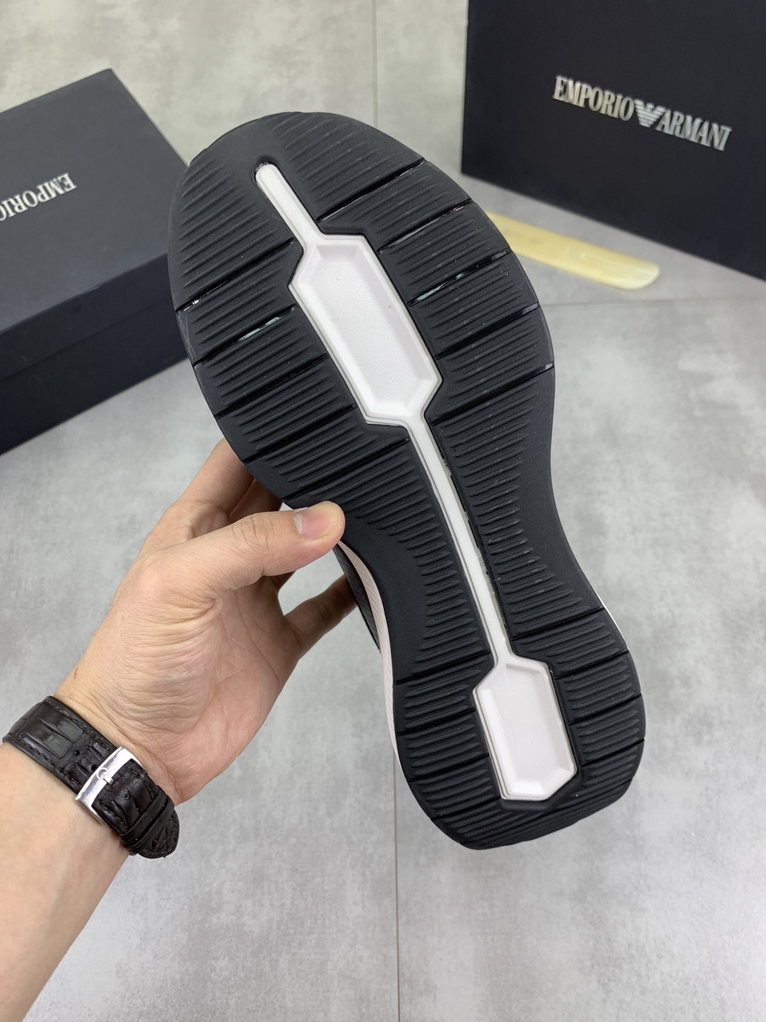 precio de fábrica P210 [precio real] [Armani 】 nuevos zapatos de los hombres se apresuran al mercado