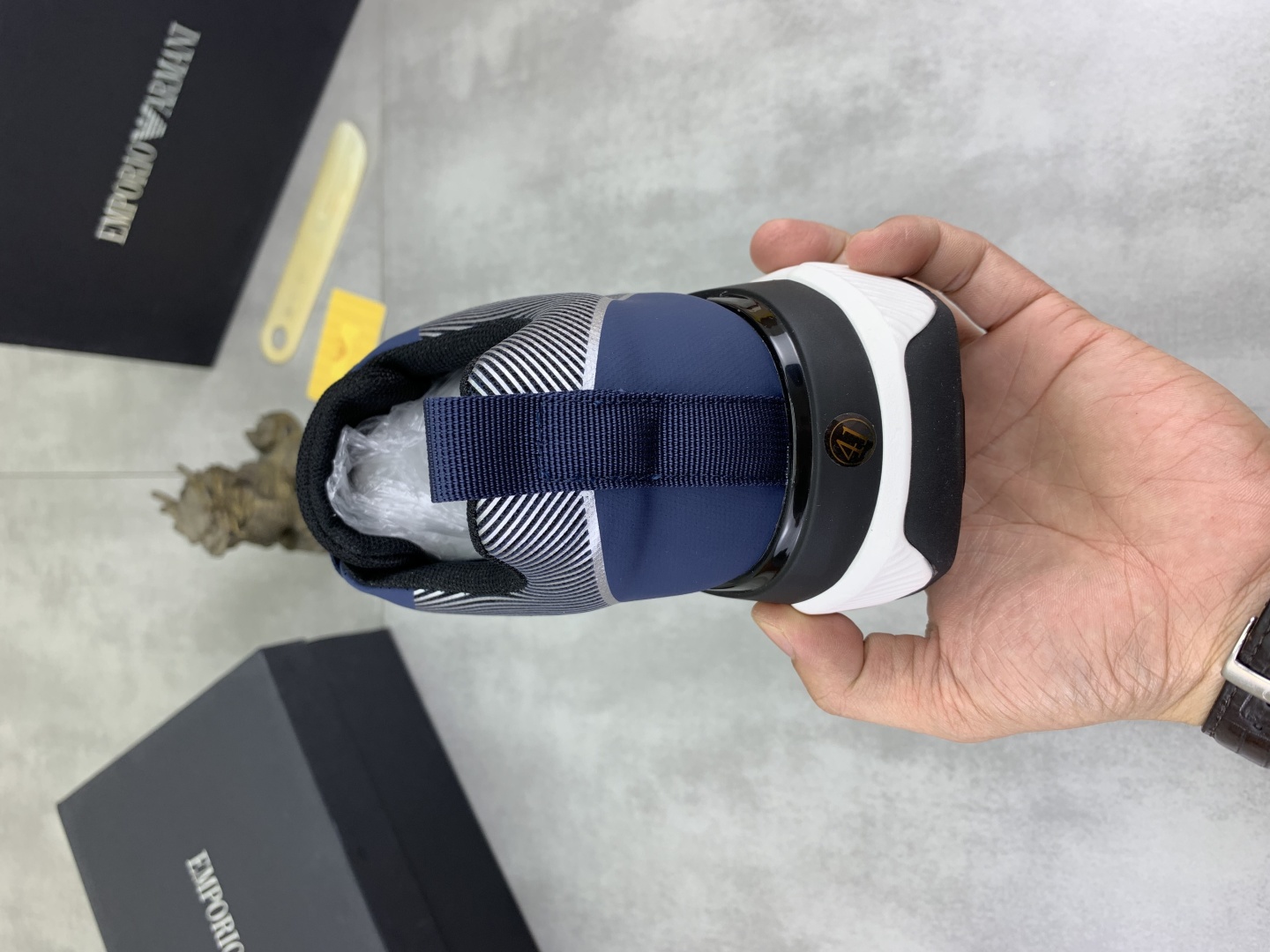 precio de fábrica P210 [precio real] [Armani 】 nuevos zapatos de los hombres se apresuran al mercado
