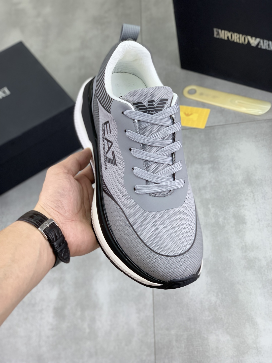precio de fábrica P210 [precio real] [Armani 】 nuevos zapatos de los hombres se apresuran al mercado