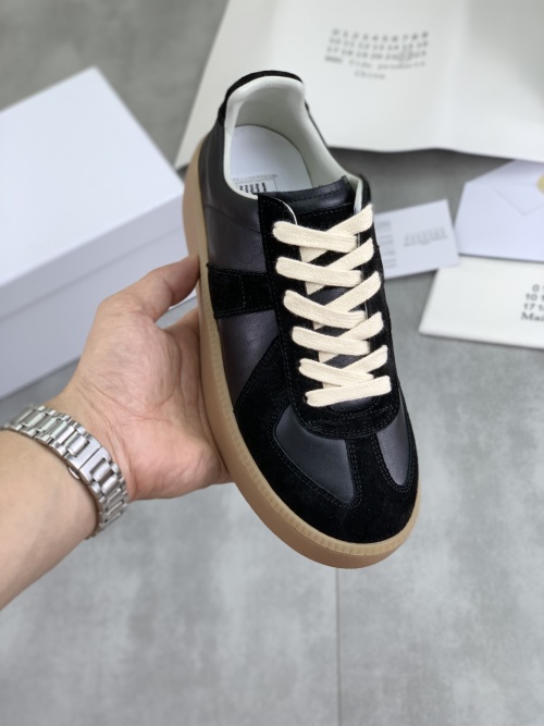 Maison Margiela Women's Replica Leather & Suede Low-Top Sneaker 1 Maison Margiela Women's Replica Leather & Suede Low-Top Sneaker