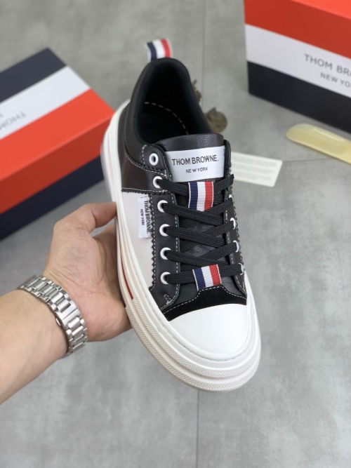 Thom Browne Leather Sneakers - Stylish, Comfortable, and Versatile Shoes 1 Thom Browne Leather Sneakers - Stylish, Comfortable, and Versatile Shoes