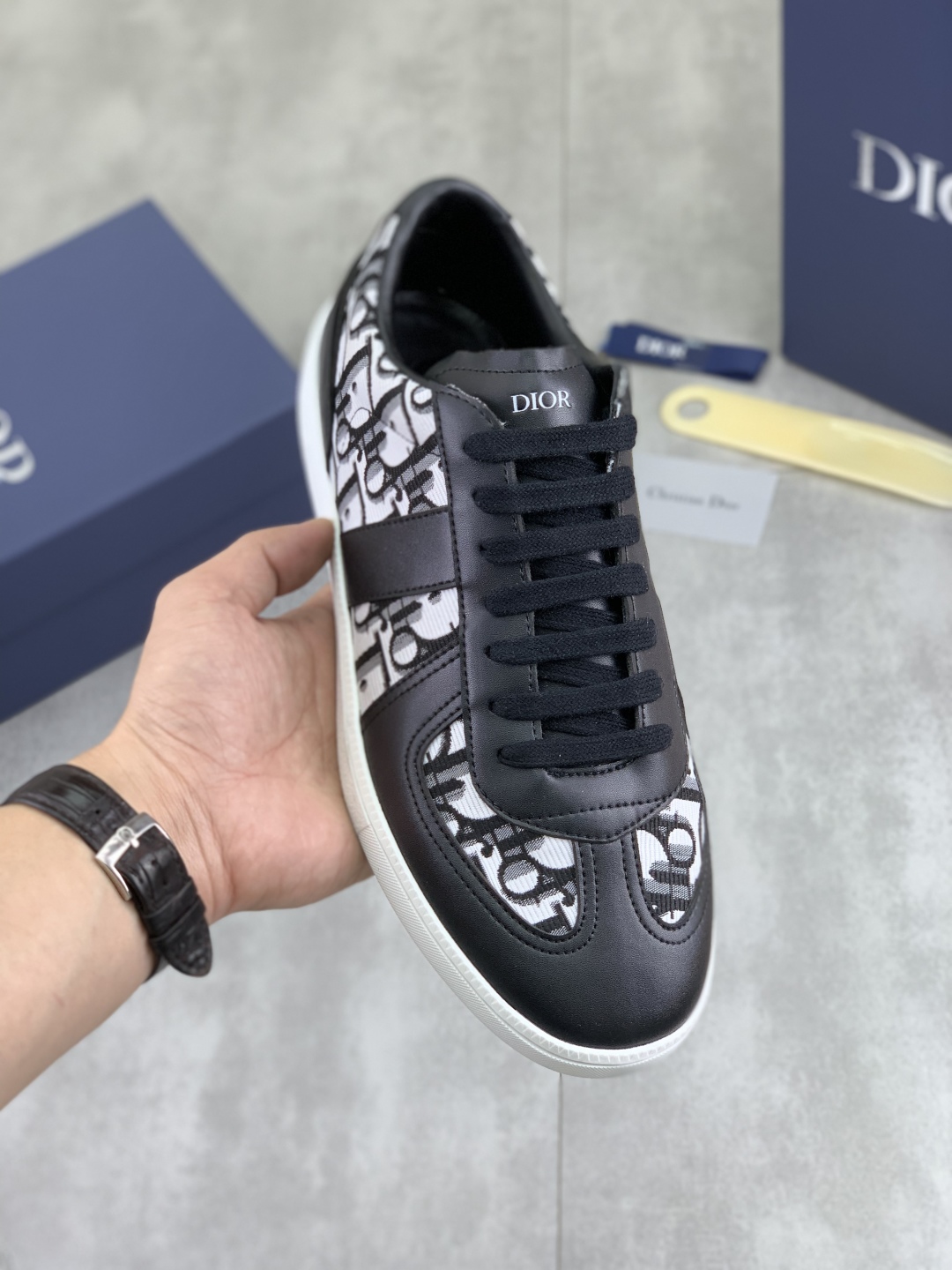 Dior B01 Leather Sneakers White - Iconic Style, Ultimate Comfort, Sizes 38-44