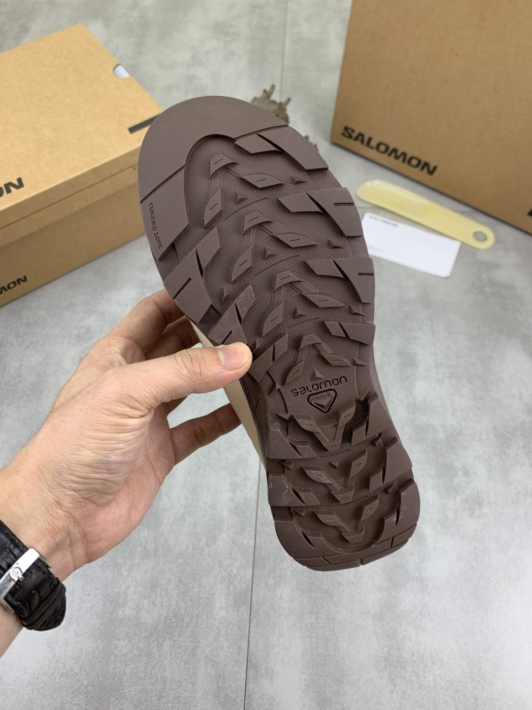 살로몬 XT-4 메시 스웨이드 머플러 여성 남성 신발 23920 이미지 9