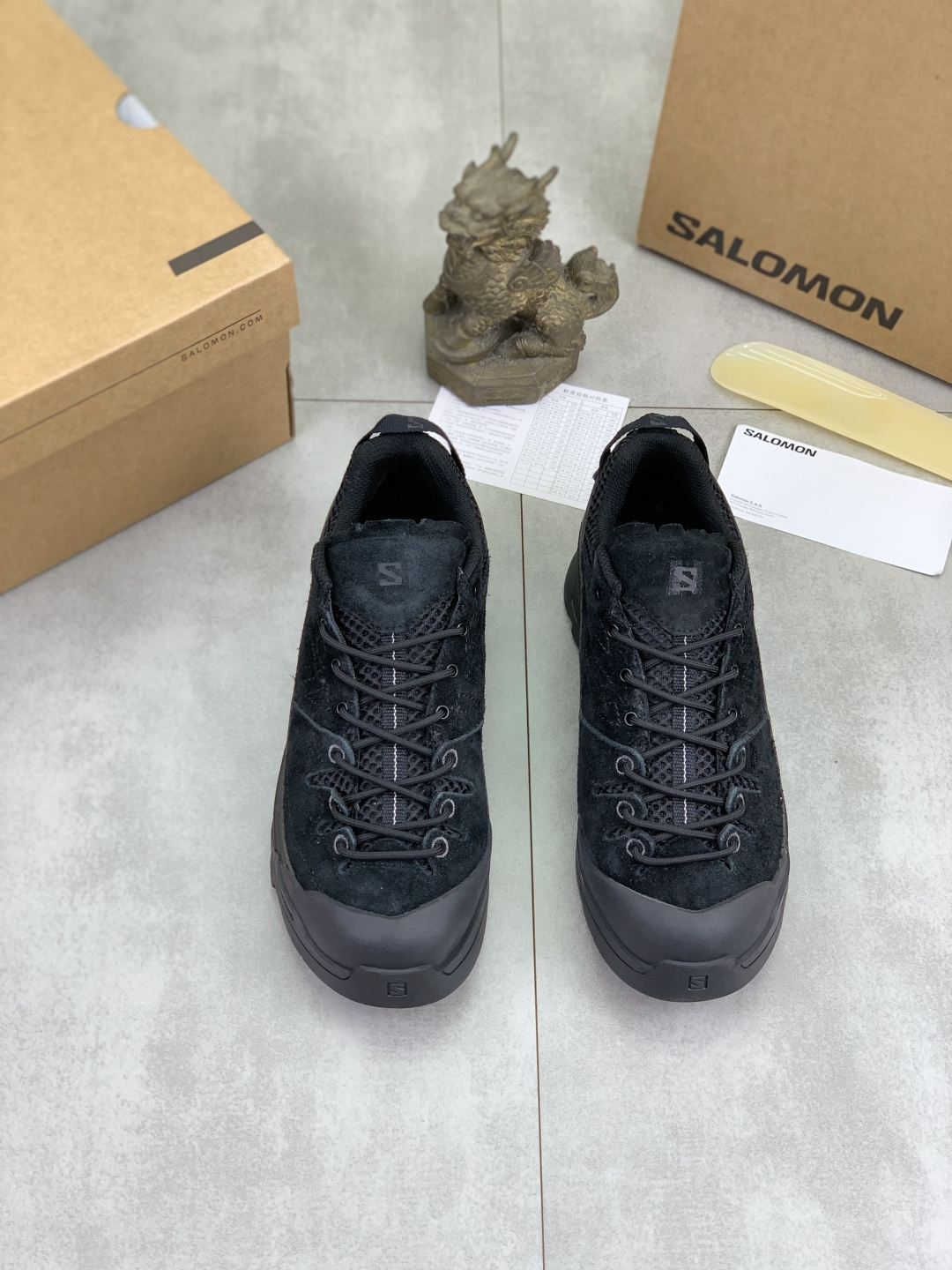 살로몬 XT-4 뮬 스웨이드 메시 여성 신발 23925 이미지 2