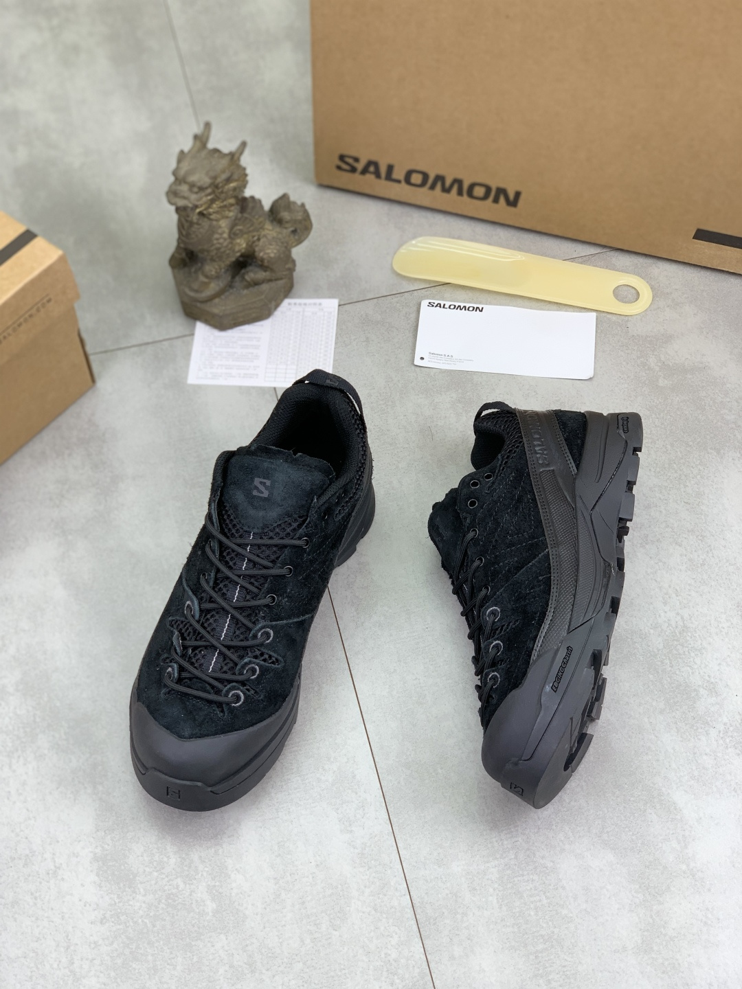 살로몬 XT-4 뮬 스웨이드 메시 여성 신발 23925 이미지 3