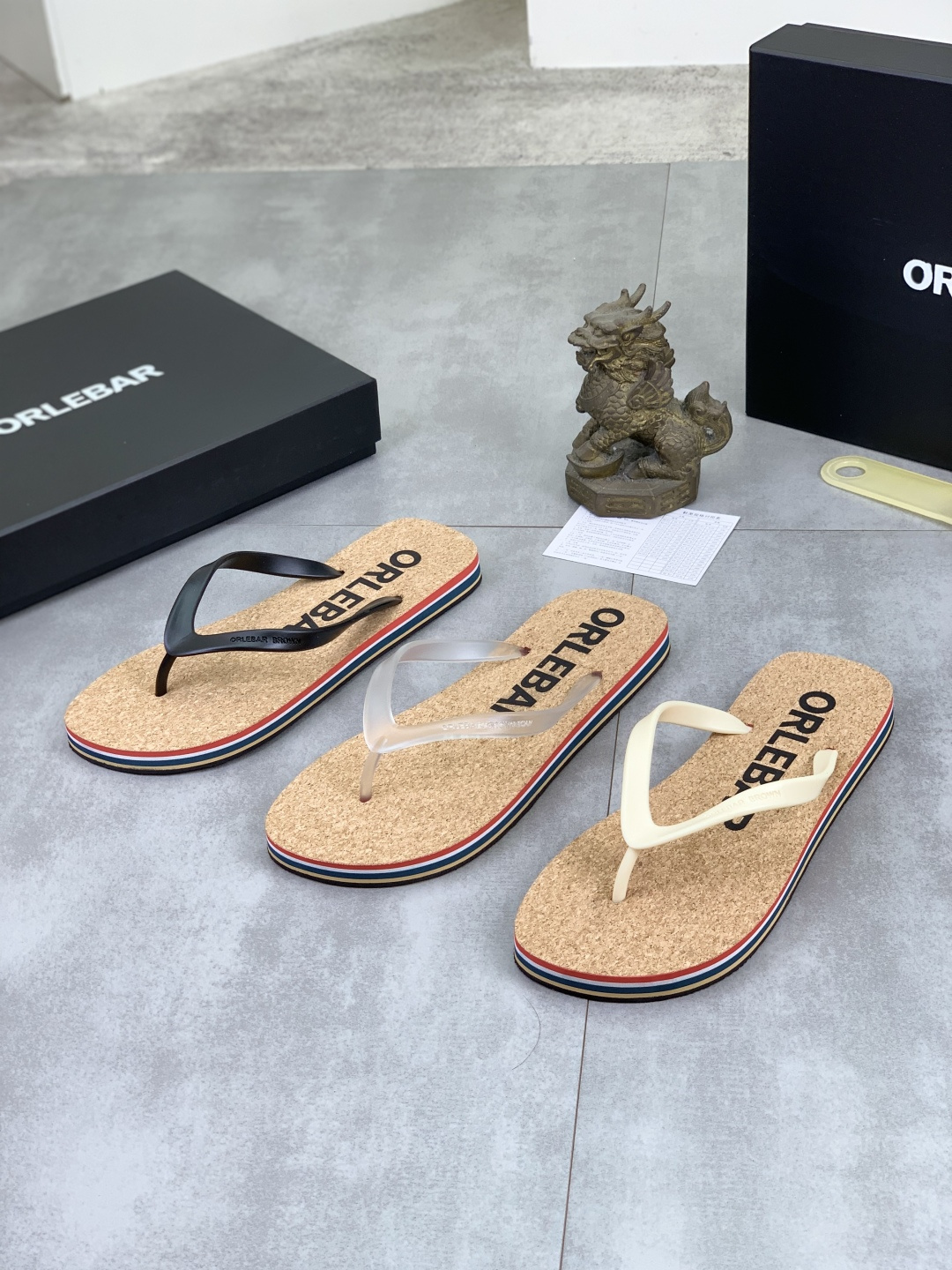 工厂价P195🆘 【 ORLEBAR BROWN】 新款男士休闲拖鞋系列!复核🔥全球限量款💯鞋面采用进口原单面料➕原板大底💯男鞋 ;多色可选