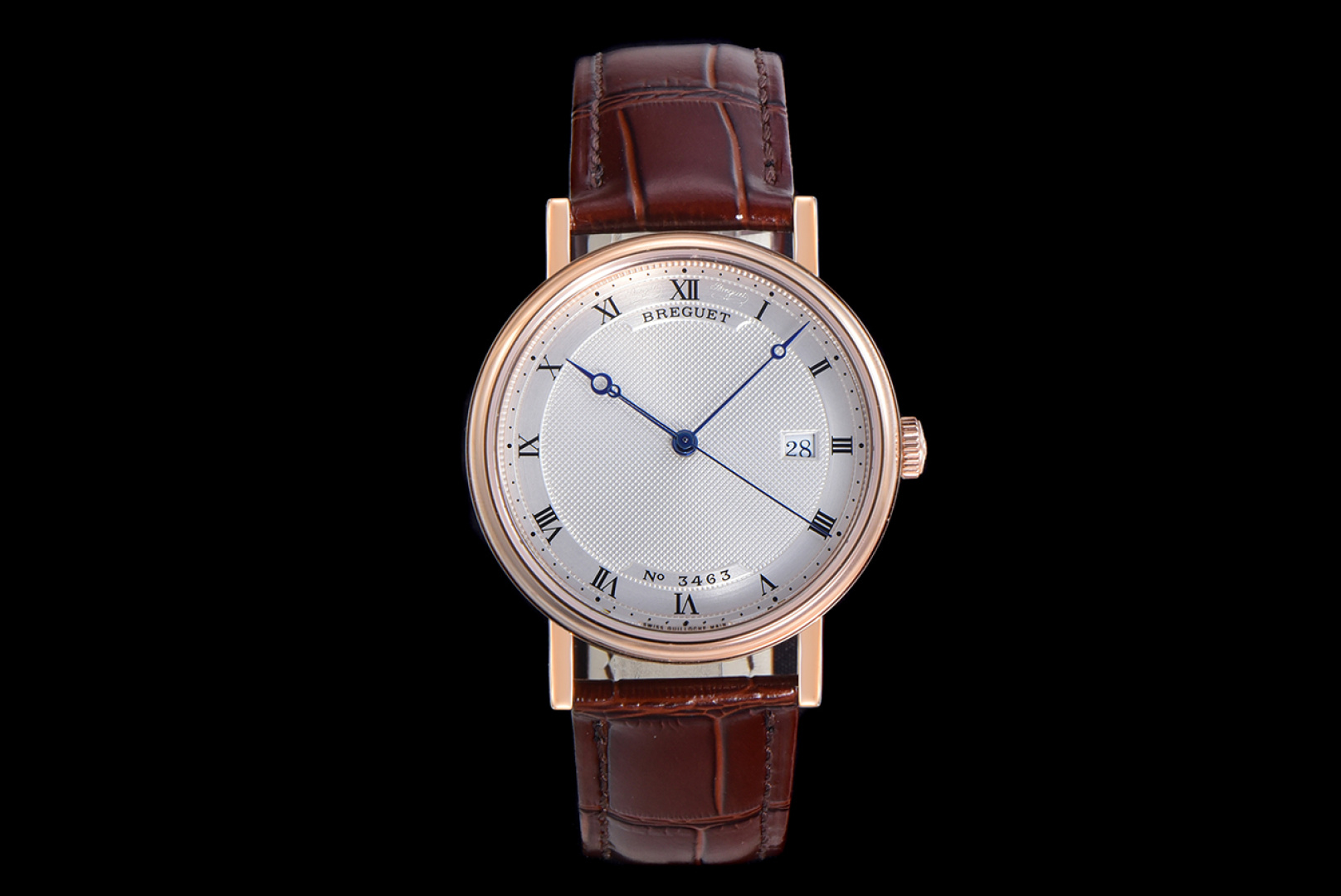 NO:819883,Platinum ZW launches new products. The literals are consistent with the official ones. It is not the 6-digit numbers on the market that cannot match the official website. Welcome to taste the new product launch conference [Ultra-thin premium product, extremely simple, clean and elegant] Breguet 5177BA ultra-thin classic watch makes its elegant debut.  1: [Case] The size of the watch is 38mm × 8.5mm (simultaneously authentic). The ultra-thin case adopts CNC carved coin outer line process, and the elegant lugs are comfortable and close to the hand. 2: The traditional cultural spirit of craftsmanship and excellence is used to sincerely restore the authentic style. 3: [Movement] adopts observatory-level Japanese movement. 4: [Strap] uses imported American cowhide, which is soft and breathable to wear.  5:〖Pointer〗The pointer continues the burnt steel blue process, the grade is improved again, and the cost is doubled. 6: [Literal] The porcelain surface is fired at low temperature using a large open fire, which will never change color. Craftsmanship and focus on quality!  Welcome to reprint!  ,,breguet,cowhide19860909白 金 ZW推出新品,字面都与官方一致,不是市面6字位数字对不上官网的,欢迎品鉴 新品发布会【超薄臻品 极致简约 干净素雅】宝玑5177BA超薄经典 腕表优雅登场 1:〖表壳〗腕表尺寸38mm×8.5mm（同步正品）超薄的表壳采用CNC精雕硬币外边线条流程,优雅的表耳舒适贴手 2:惯例精益求精的匠心文化精神,诚心诚意还原正品风貌 3:〖机芯〗采用天文台级别的日本机芯 4:〖表带〗采用进口美洲牛皮,质地柔软,佩戴透气 5:〖指针〗指针延续烧钢蓝工艺,品级再次提高,成本倍增 6:【字面】采用大明火低温烧制的瓷面,永久不变色. 匠心精神 专注品质！欢迎转载！,,breguet,cowhide,Watch