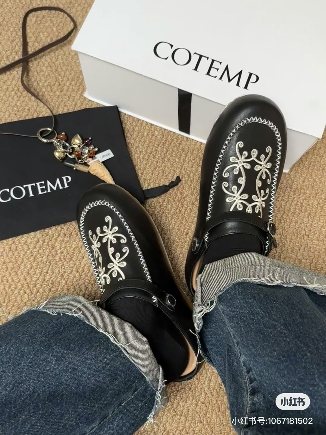 NO:238333,Share the picture on the foot, half drag19860909上脚图分享,半拖,Women's Shoes