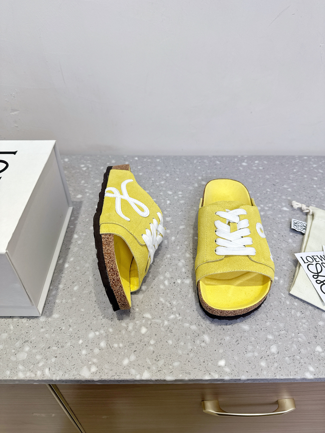 Loewe 罗意威 25ss春夏新款 博肯 拖鞋