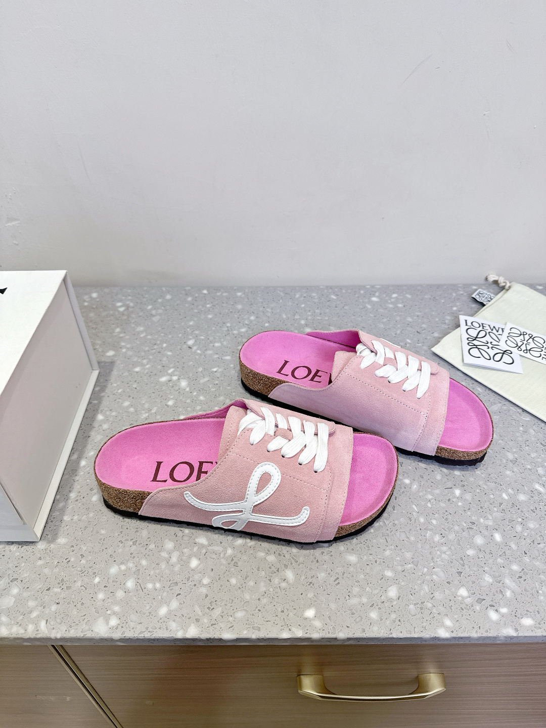 Loewe 罗意威 25ss春夏新款 博肯 拖鞋