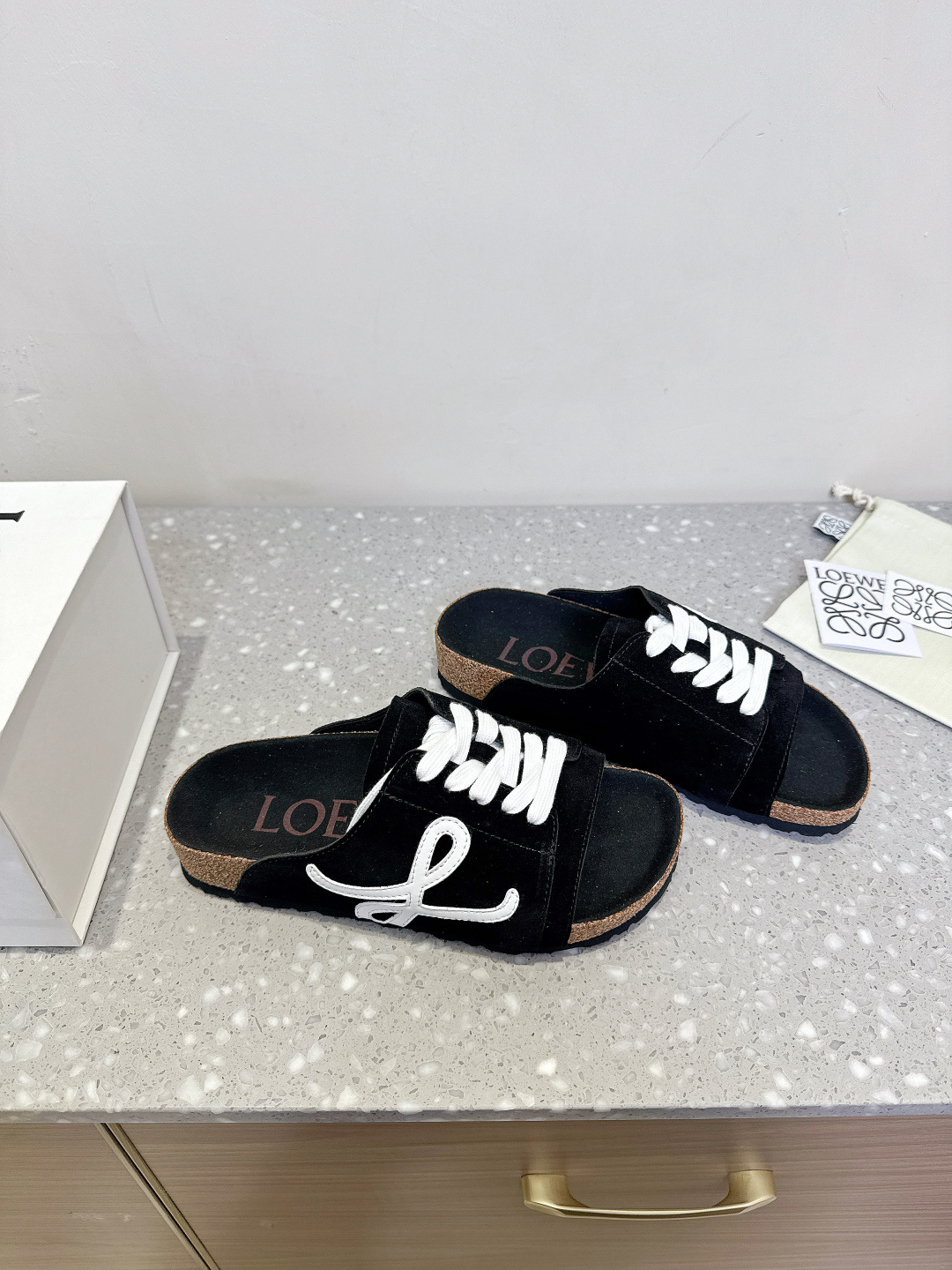 Loewe 罗意威 25ss春夏新款 博肯 拖鞋