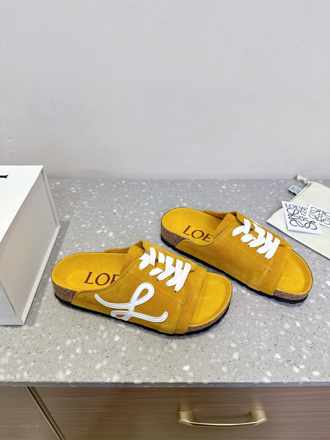Loewe 罗意威 25ss春夏新款 博肯 拖鞋