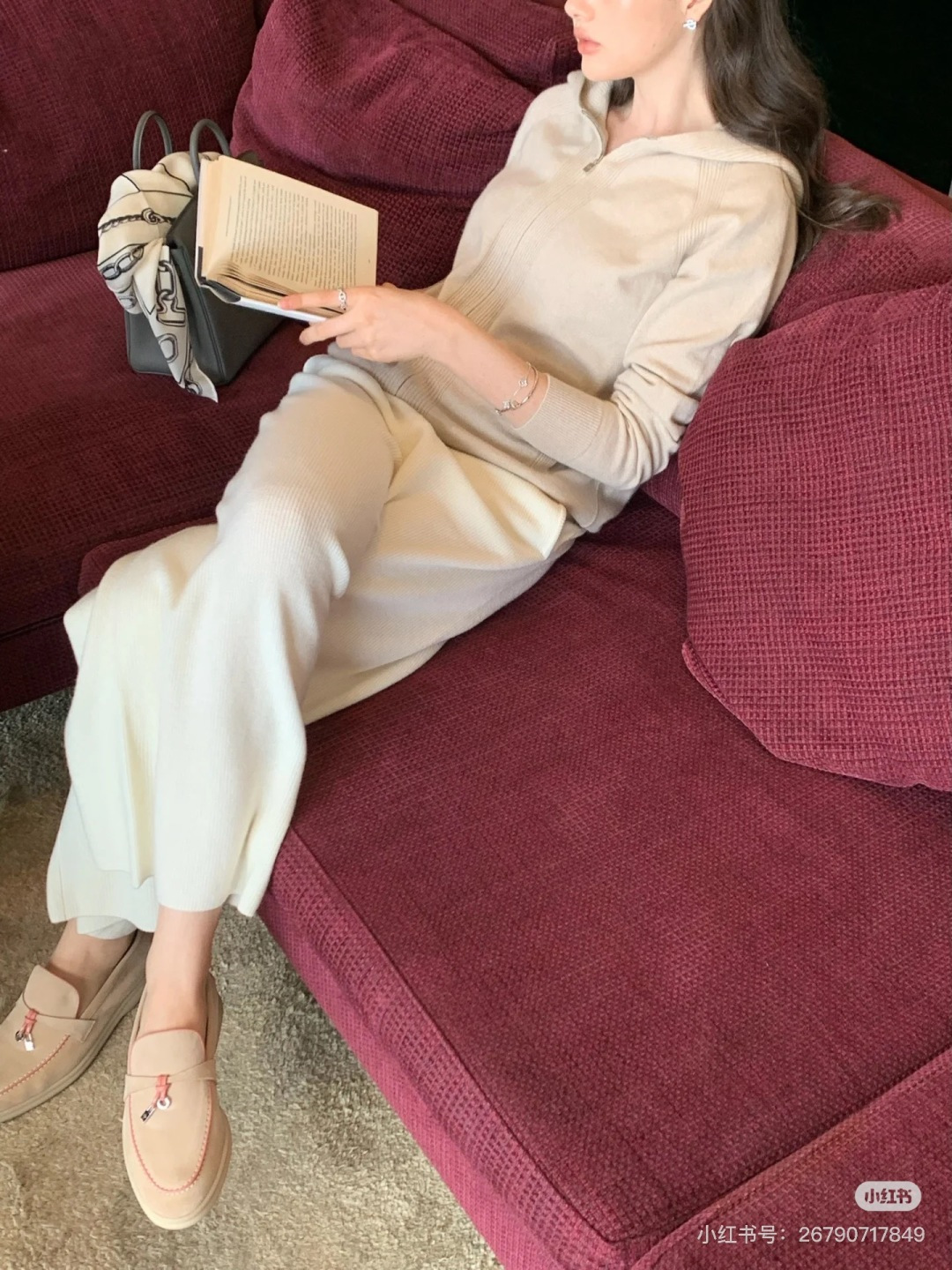 NO:385177,Share pictures of the foot, loafers half-trolled, loafers19860909上脚图分享,乐福鞋半拖,loafers,Women's Shoes