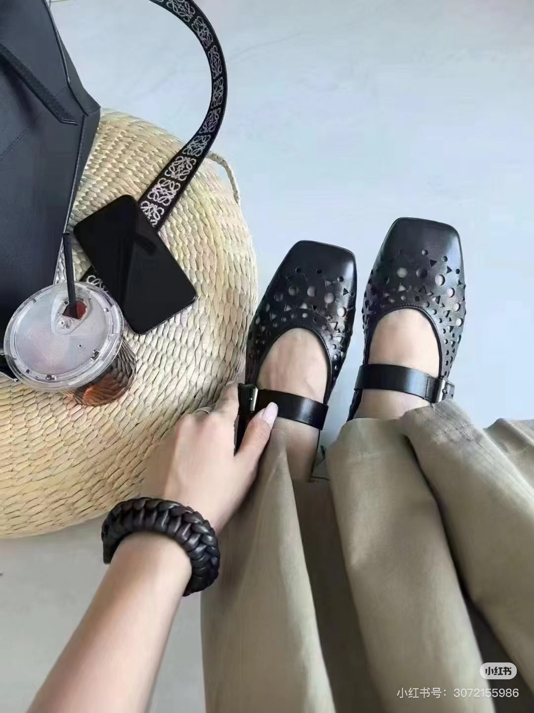 NO:385079,Share pictures of the foot, single shoes19860909上脚图分享,单鞋,Women's Shoes