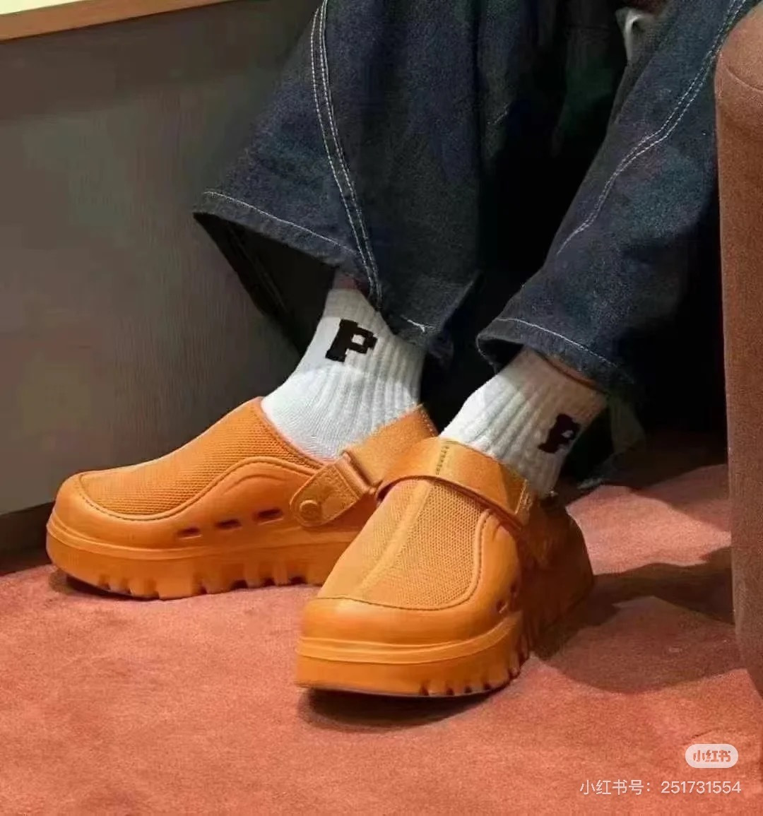 NO:391406,Share the picture on the foot, half drag19860909上脚图分享,半拖,Women's Shoes