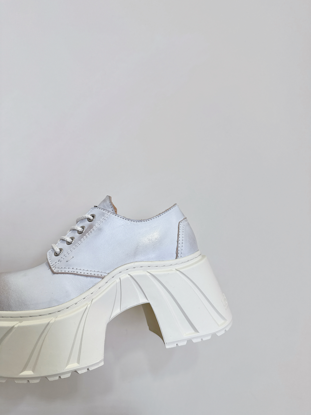 Fresh Small Crowds Derby Shoes with Thick Base for Leisure Wear - 图片 7