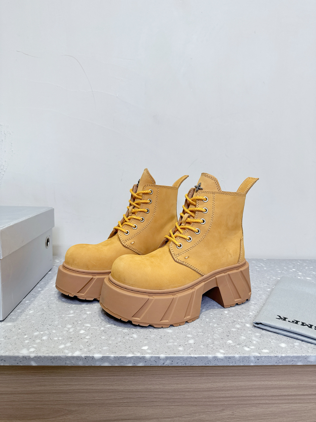 768 Smfk Martin Boots with Fresh Thick Base for Leisure Shoes