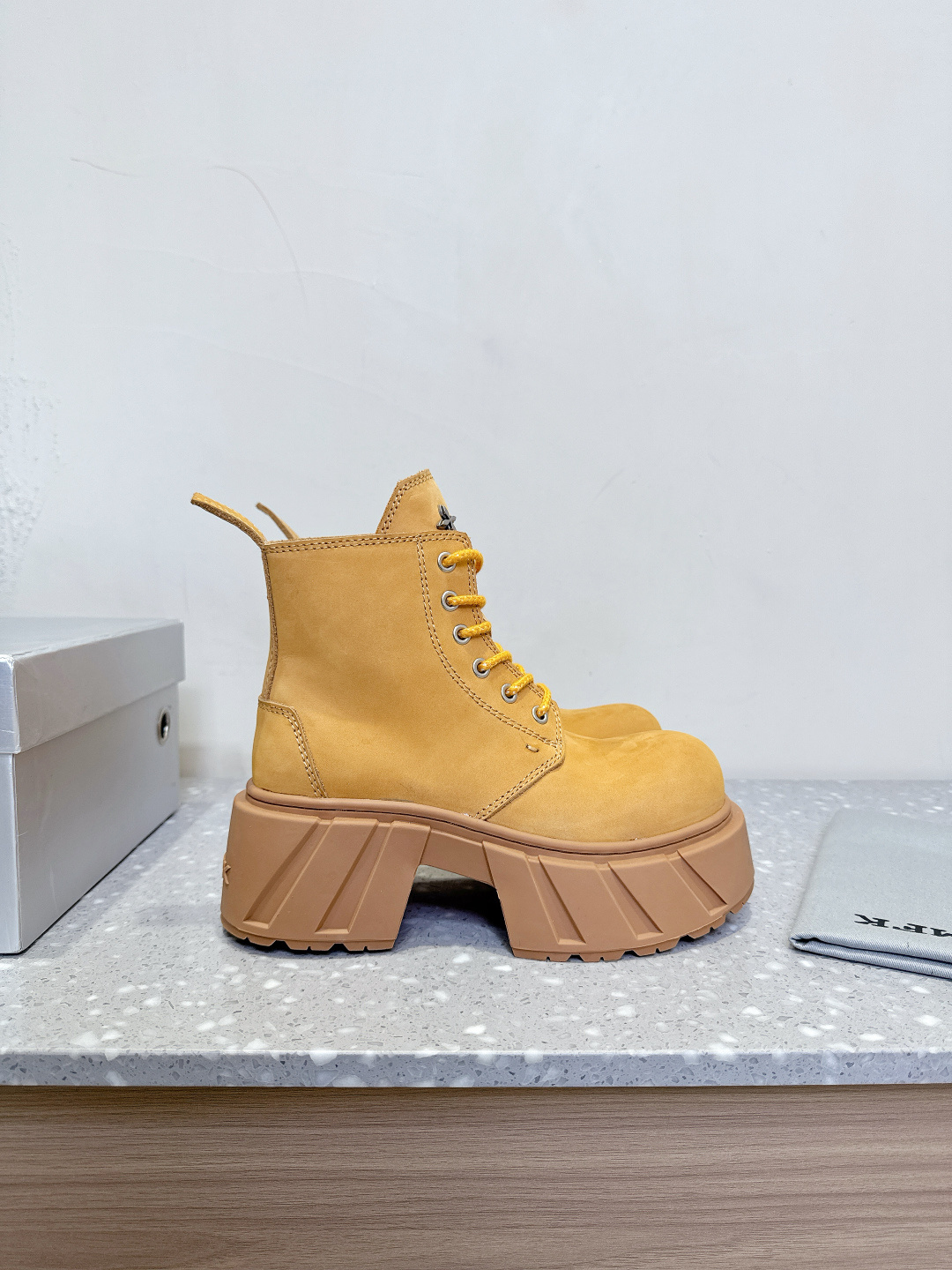 768 Smfk Martin Boots with Fresh Thick Base for Leisure Shoes - 图片 5