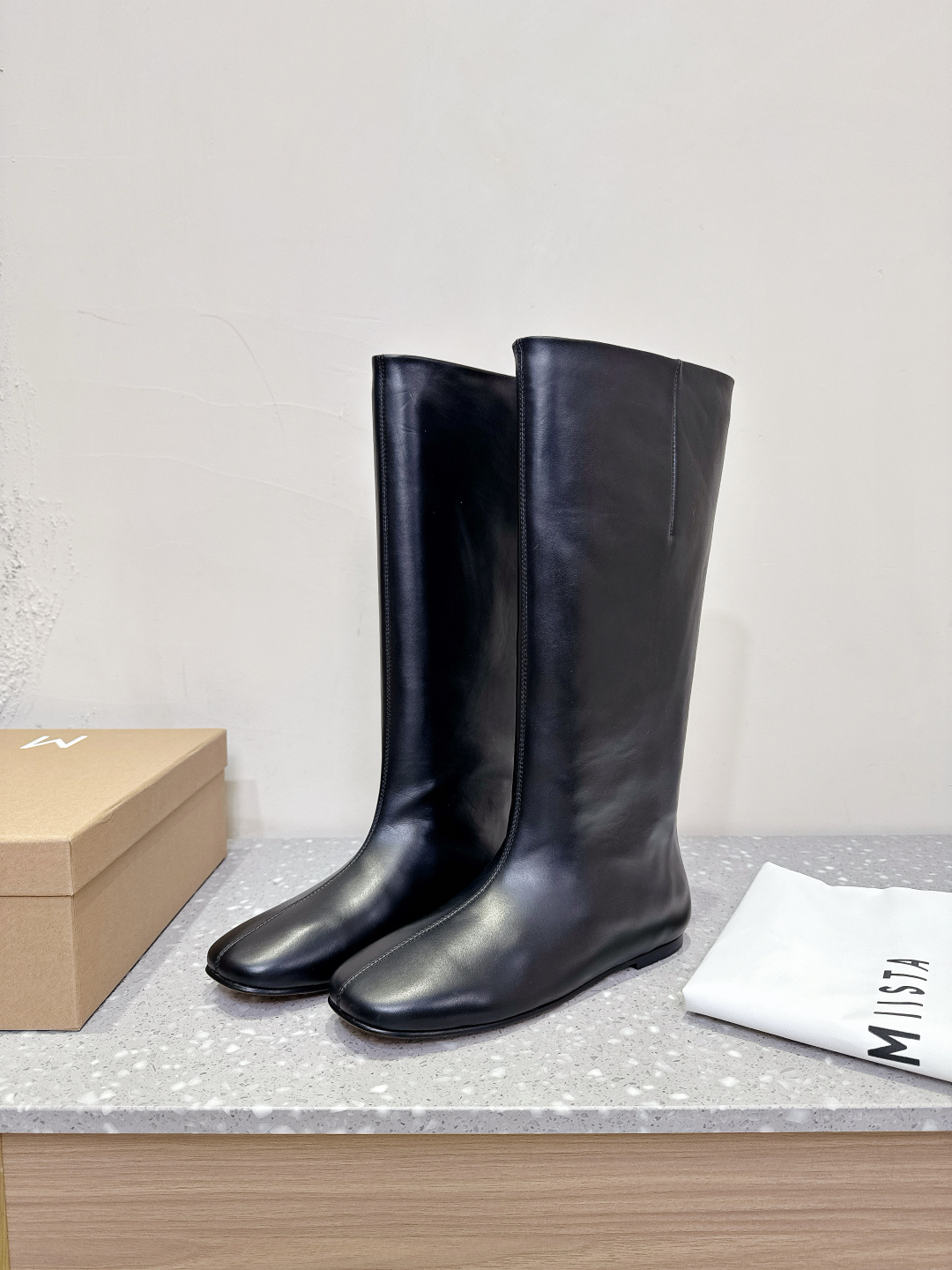 Stylish Miista Boots: 1150 Collection, Cowhide, Italian Leather, Sizes 35-40