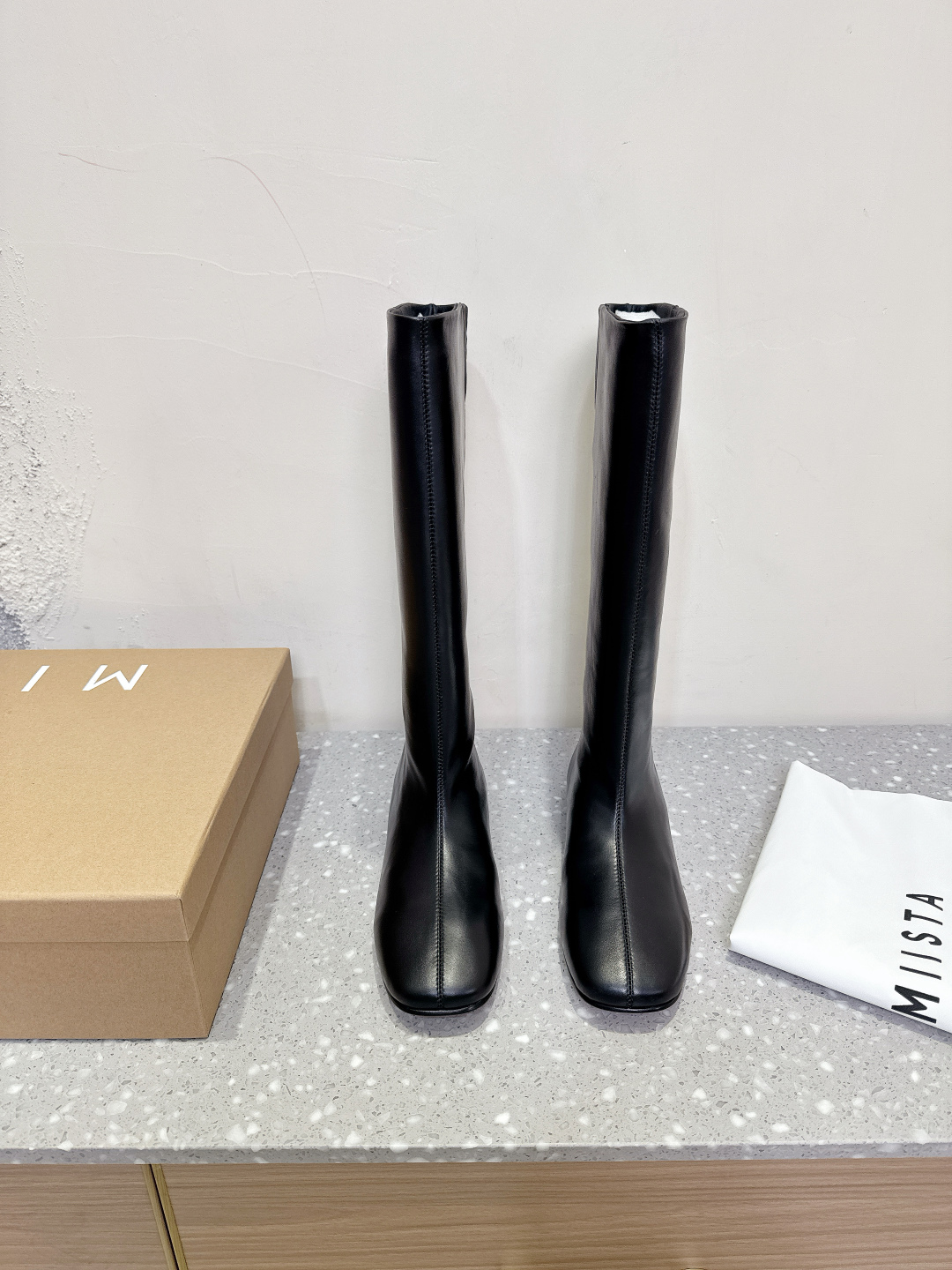 Stylish Miista Boots: 1150 Collection, Cowhide, Italian Leather, Sizes 35-40 - 图片 2