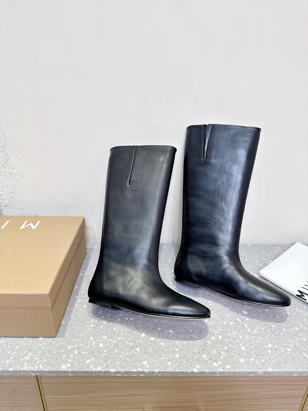 Stylish Miista Boots: 1150 Collection, Cowhide, Italian Leather, Sizes 35-40 - 图片 4