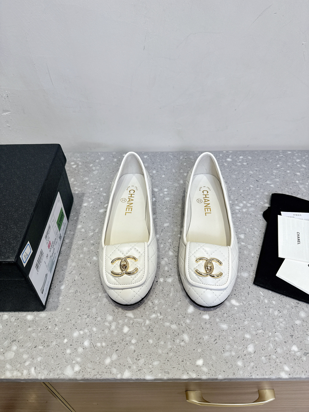 Chanel Xiaoxiang 25ss primavera y verano nuevo estilo Zapatos de ballet Mary Jane Muy popular diseño grande de doble C …