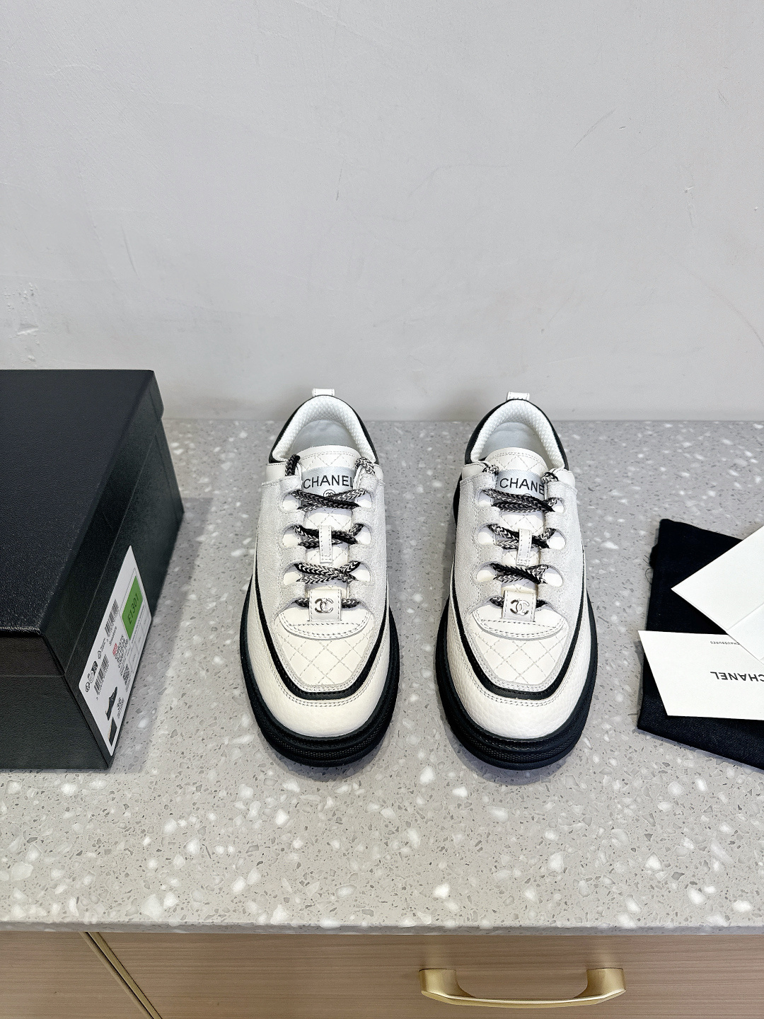 Chanel Xiaoxiang 25ss nuevo estilo de otoño e invierno, retro, suela gruesa, calzado casual, calzado deportivo, mostrad…
