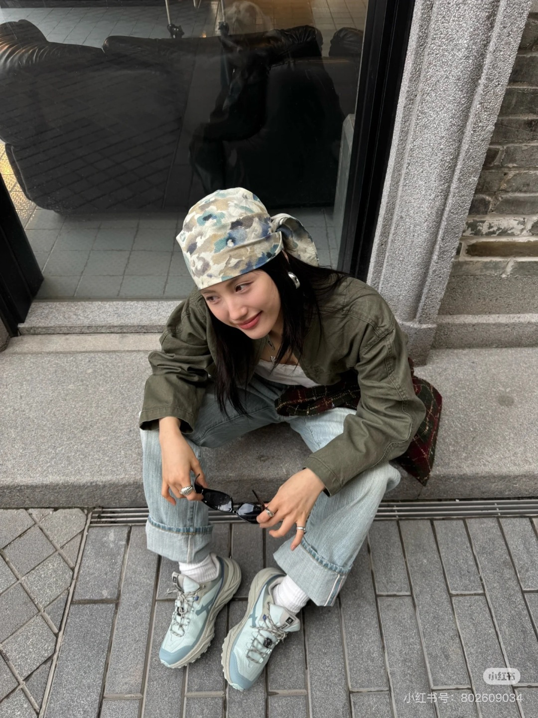 NO:461673,Share the picture on the foot, dad's shoes19860909上脚图分享,老爹鞋,Women's Shoes