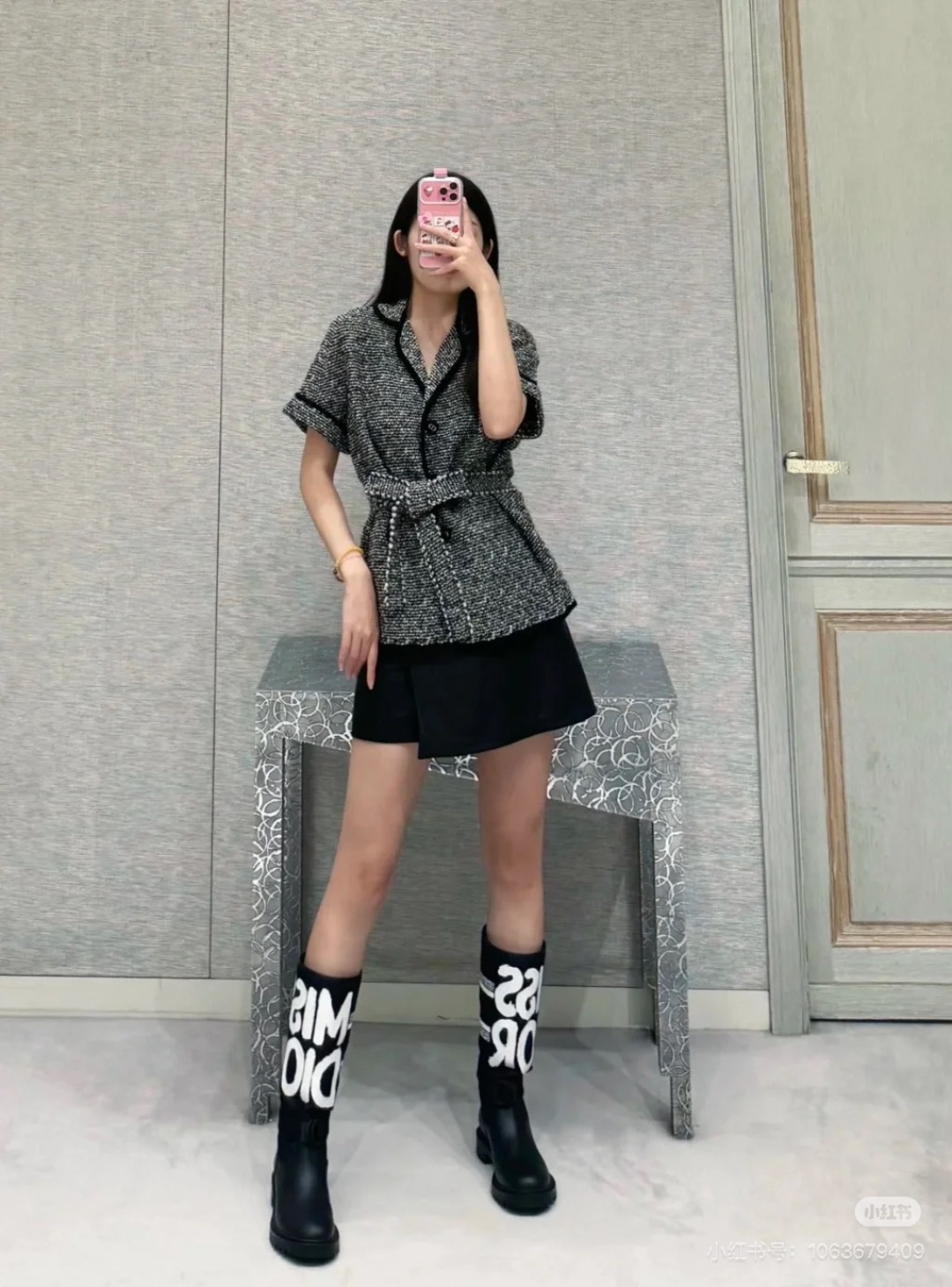 NO:461698,Share the picture of the foot, boots, boots19860909上脚图分享,靴子,boots,Women's Shoes