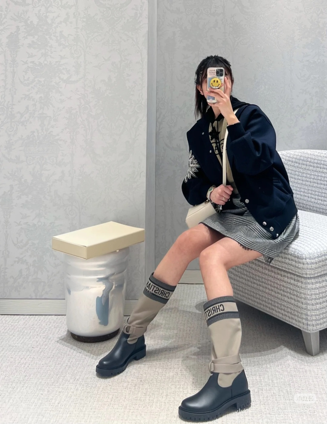 NO:461650,Share the picture of the foot, boots, boots19860909上脚图分享,靴子,boots,Women's Shoes