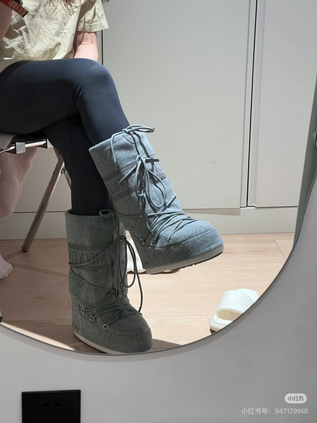 NO:488763,Share pictures of the foot, snow boots, boots19860909上脚图分享,雪地靴,boots,Women's Shoes