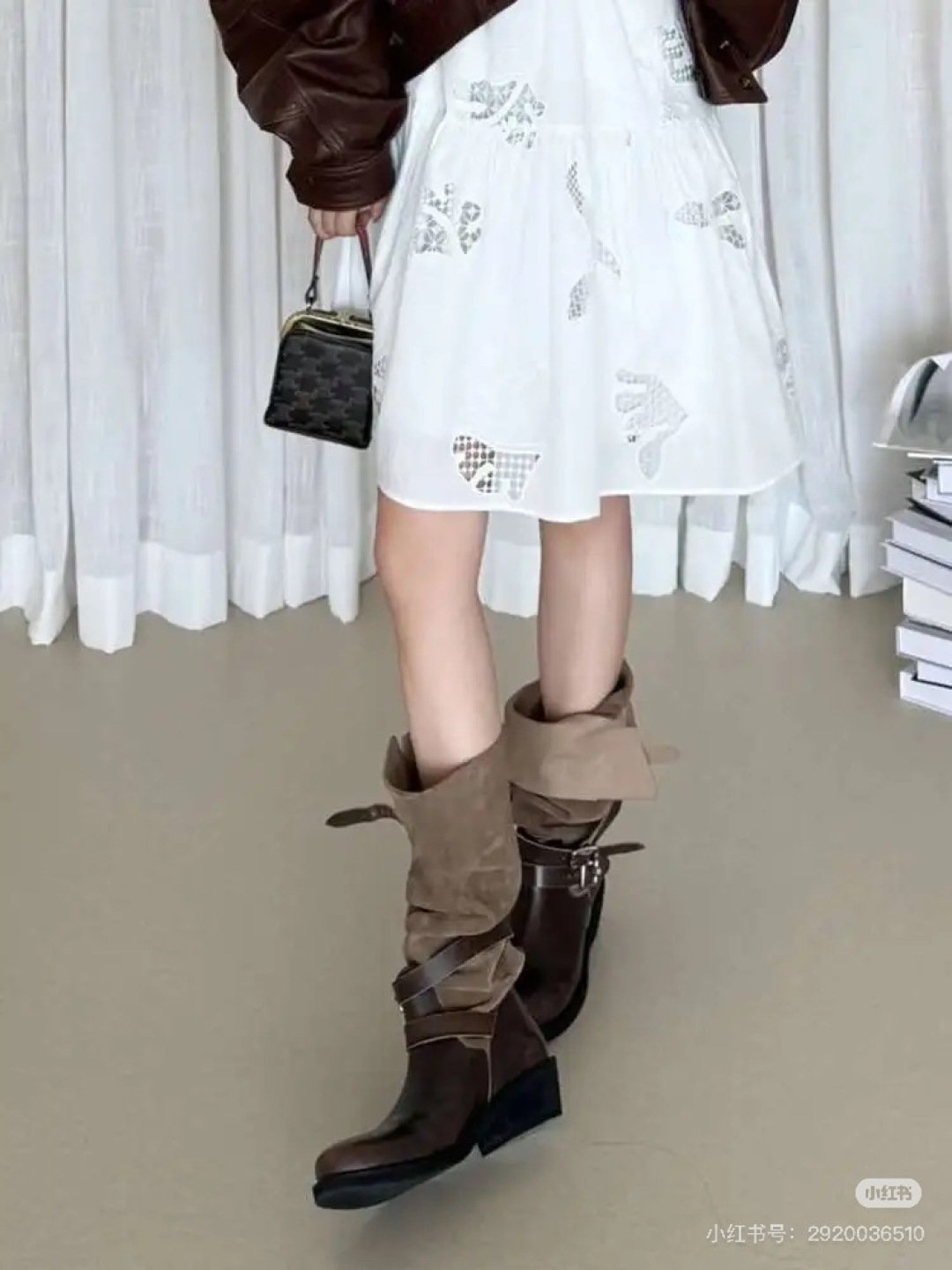 NO:498265,Share the picture of the foot, boots, boots19860909上脚图分享,靴子,boots,Women's Shoes