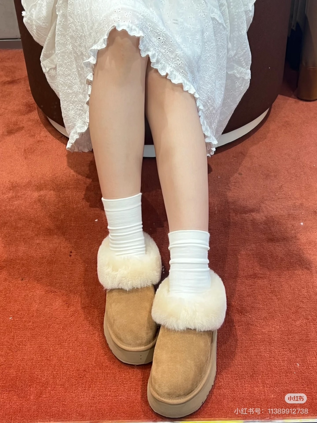 NO:543490,Sharing pictures of upper feet, snow boots, boots19860909上脚图分享,雪地靴,boots,Women's Shoes