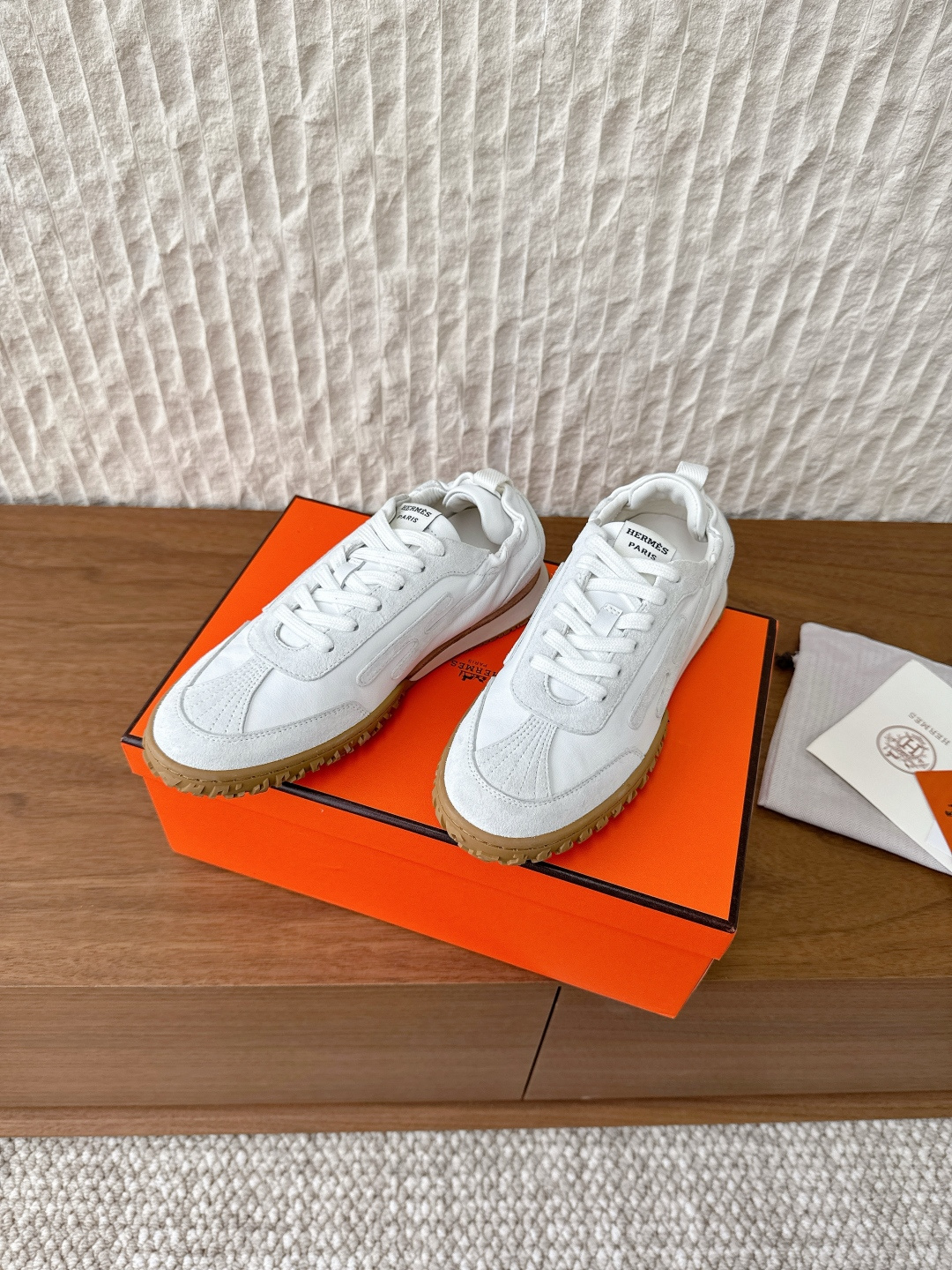 Hermès 680 （男码+10）Hermes 爱马仕 25ss新款 Jet系列 休闲 运动鞋 德训鞋