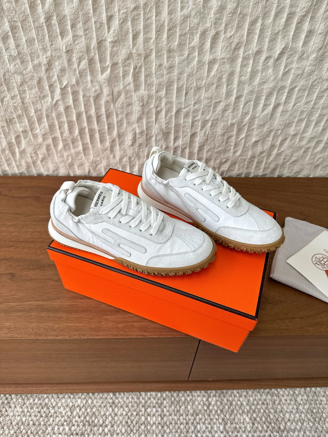 Hermès 680 （男码+10）Hermes 爱马仕 25ss新款 Jet系列 休闲 运动鞋 德训鞋