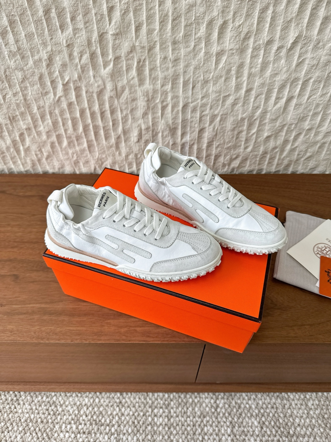 Hermès 680 （男码+10）Hermes 爱马仕 25ss新款 Jet系列 休闲 运动鞋 德训鞋
