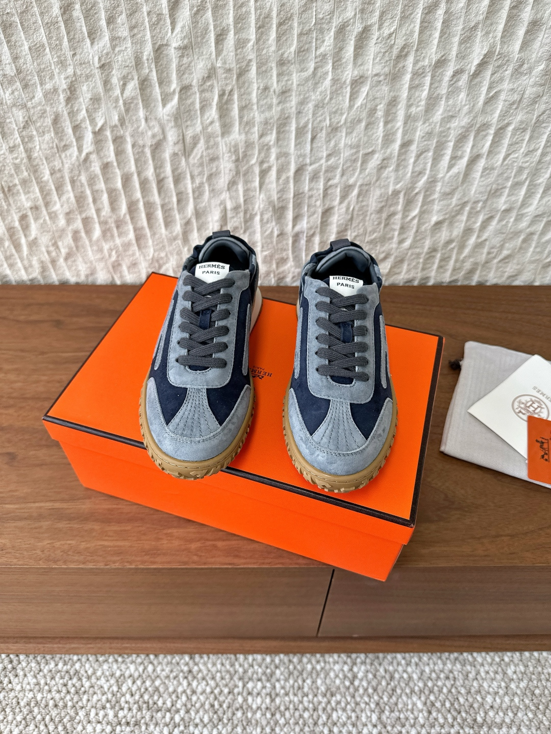 Hermès 680 （男码+10）Hermes 爱马仕 25ss新款 Jet系列 休闲 运动鞋 德训鞋