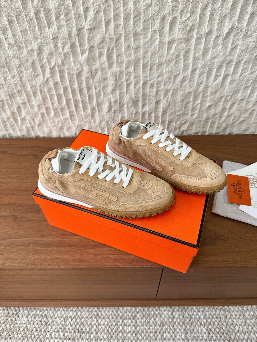 Hermès 680 （男码+10）Hermes 爱马仕 25ss新款 Jet系列 休闲 运动鞋 德训鞋