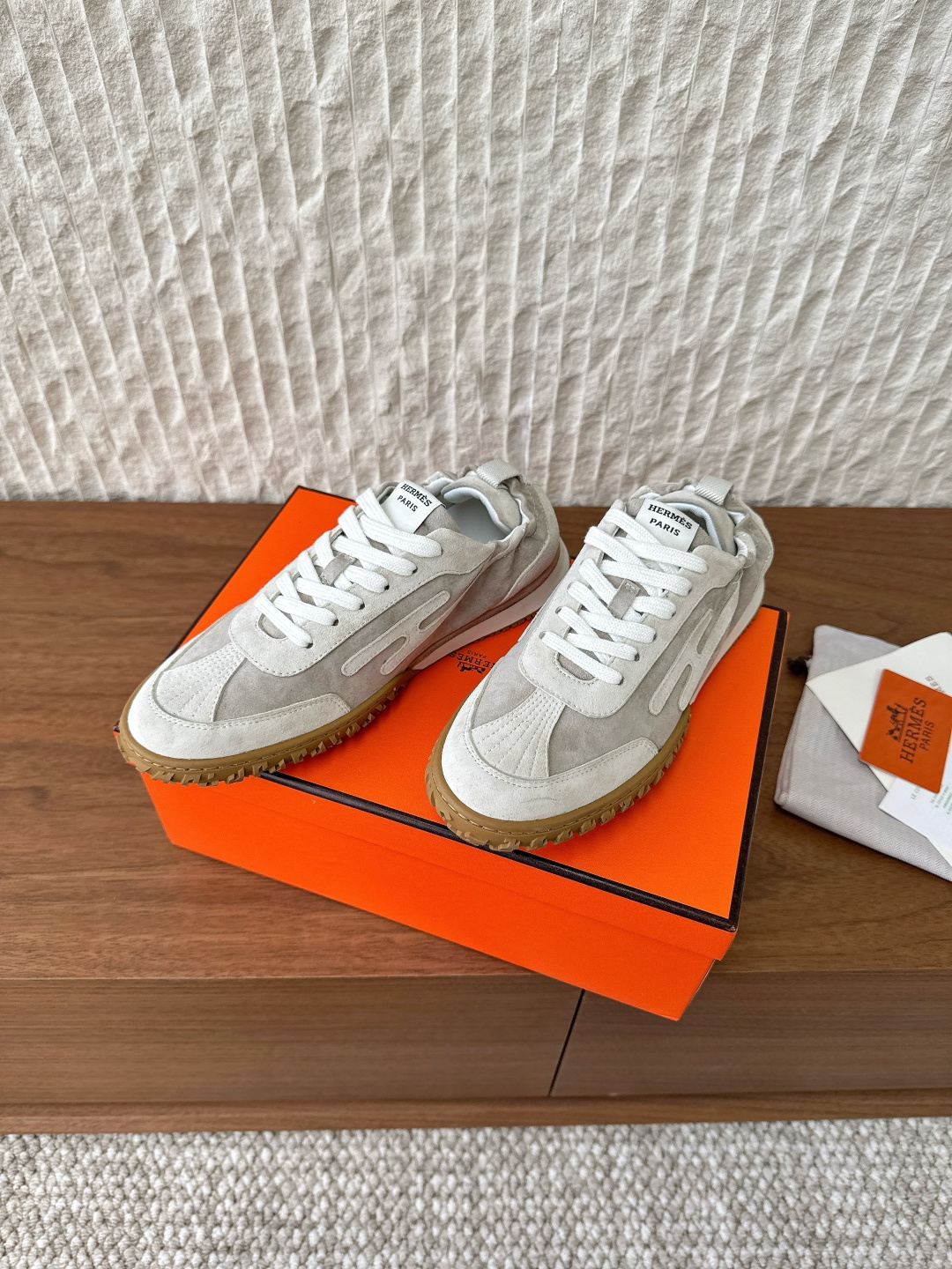 Hermès 680 （男码+10）Hermes 爱马仕 25ss新款 Jet系列 休闲 运动鞋 德训鞋