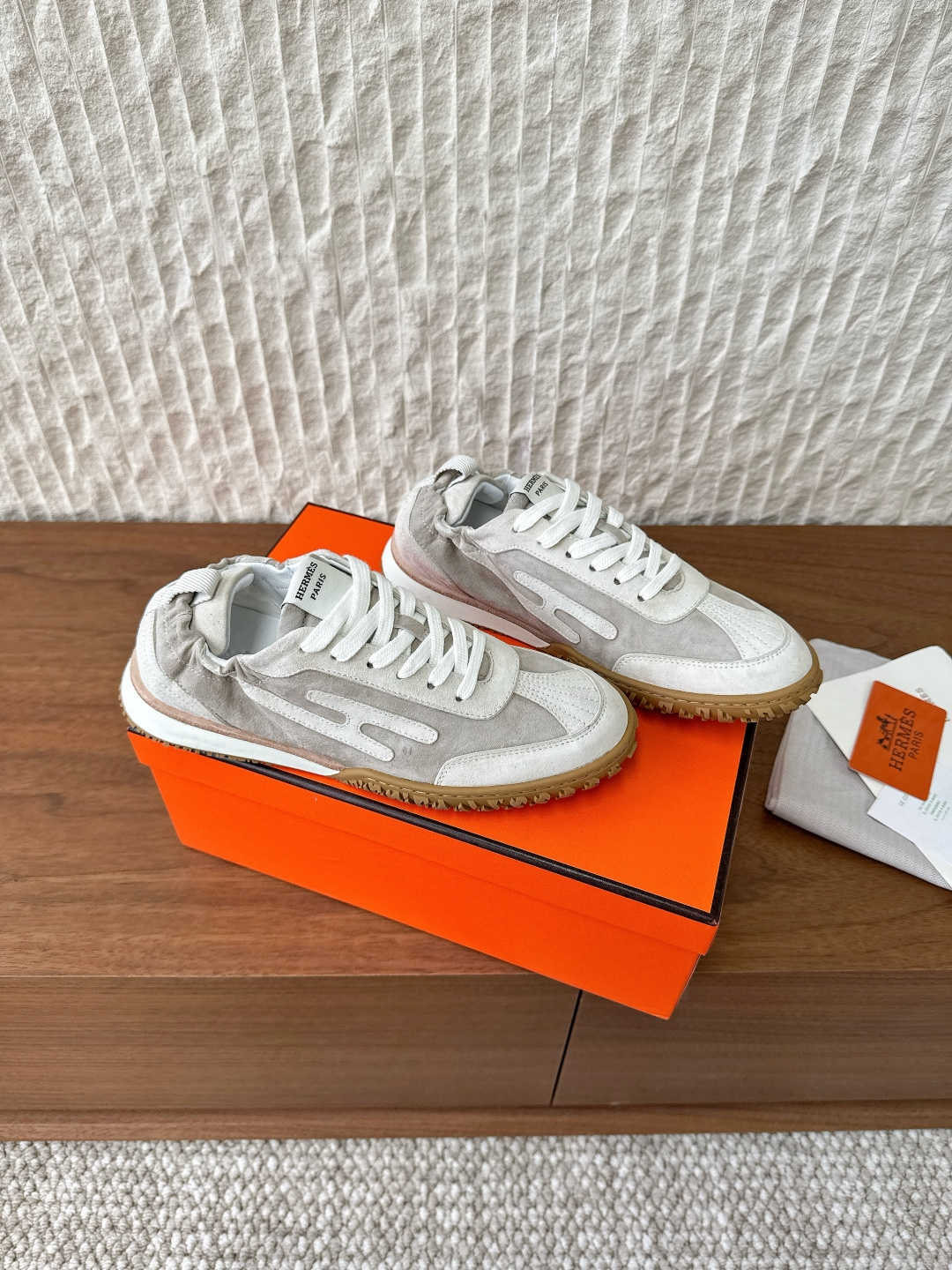 Hermès 680 （男码+10）Hermes 爱马仕 25ss新款 Jet系列 休闲 运动鞋 德训鞋