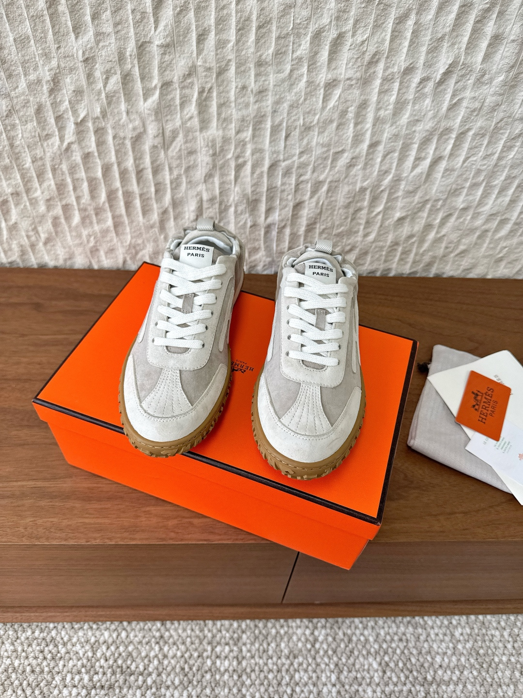 Hermès 680 （男码+10）Hermes 爱马仕 25ss新款 Jet系列 休闲 运动鞋 德训鞋