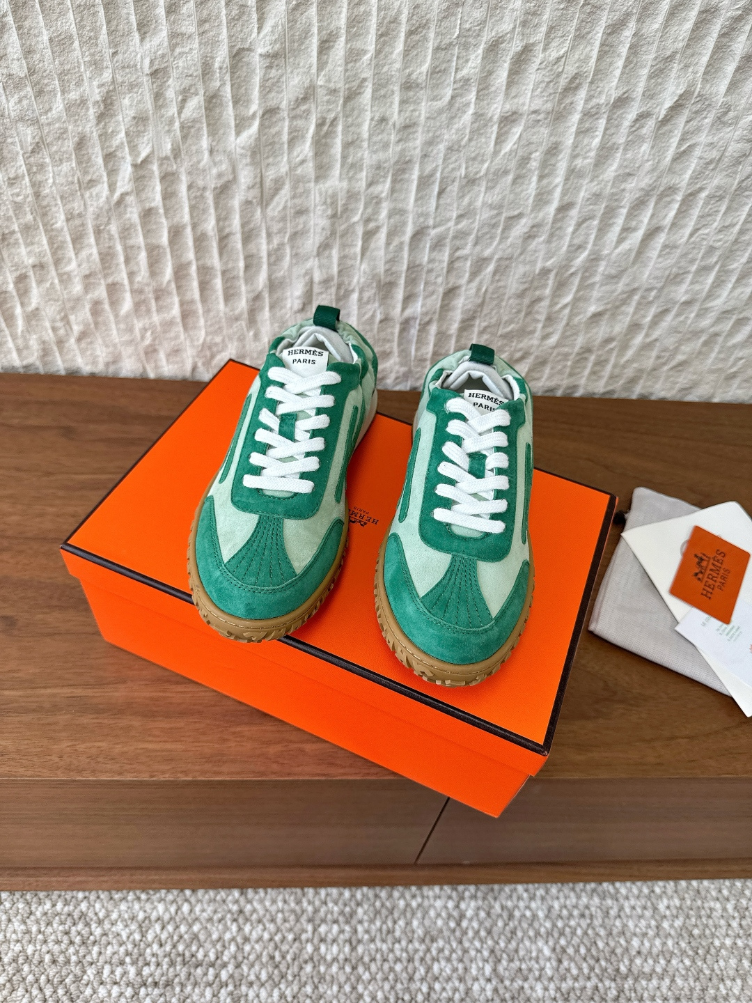 Hermès 680 （男码+10）Hermes 爱马仕 25ss新款 Jet系列 休闲 运动鞋 德训鞋