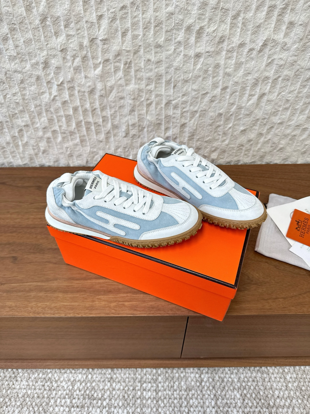 Hermès 680 （男码+10）Hermes 爱马仕 25ss新款 Jet系列 休闲 运动鞋 德训鞋