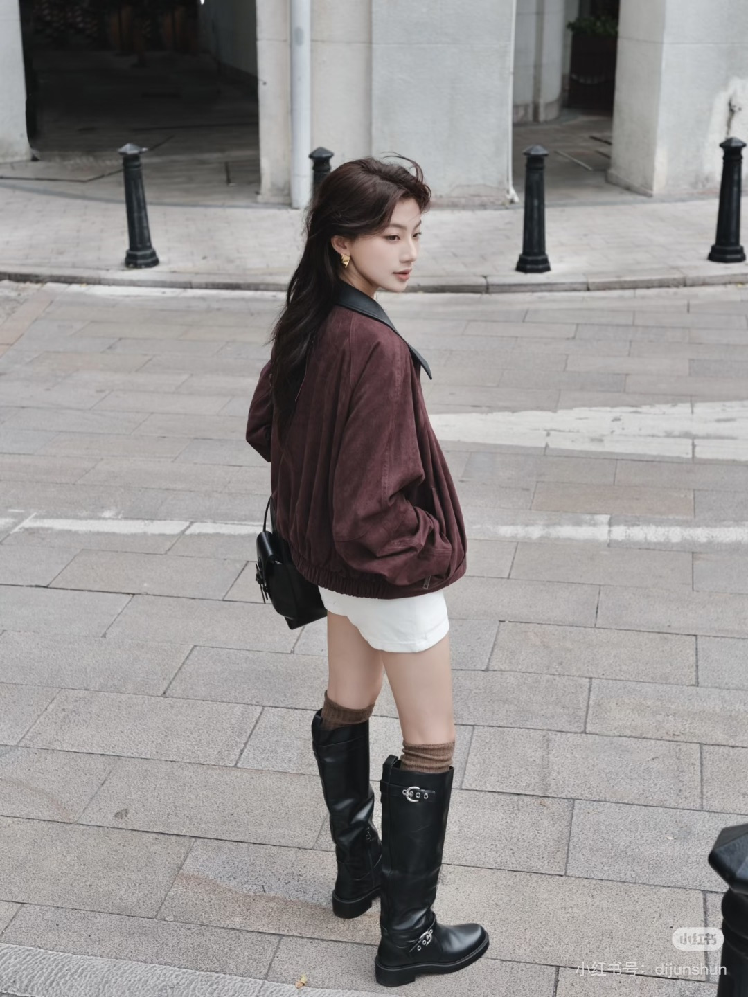 NO:562766,Sharing pictures of upper feet, boots, boots19860909上脚图分享,靴子,boots,Women's Shoes