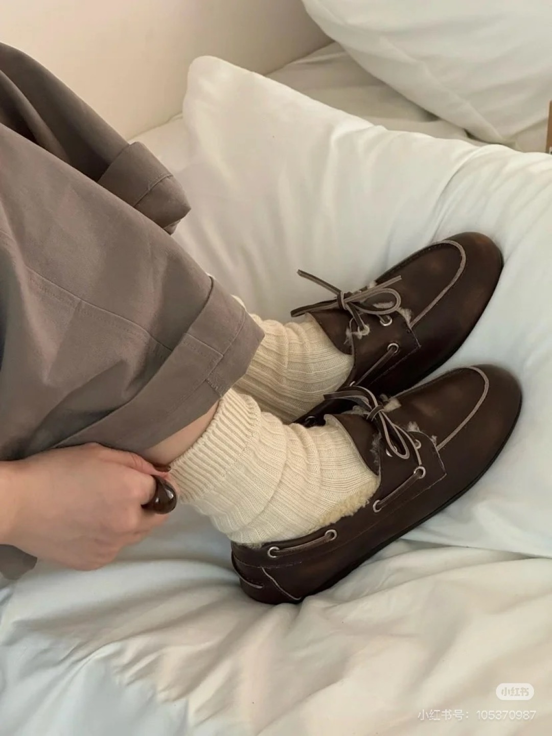 NO:616258,Sharing pictures of upper feet, loafers, woolen shoes, loafers19860909上脚图分享,乐福鞋毛毛鞋,loafers,Women's Shoes