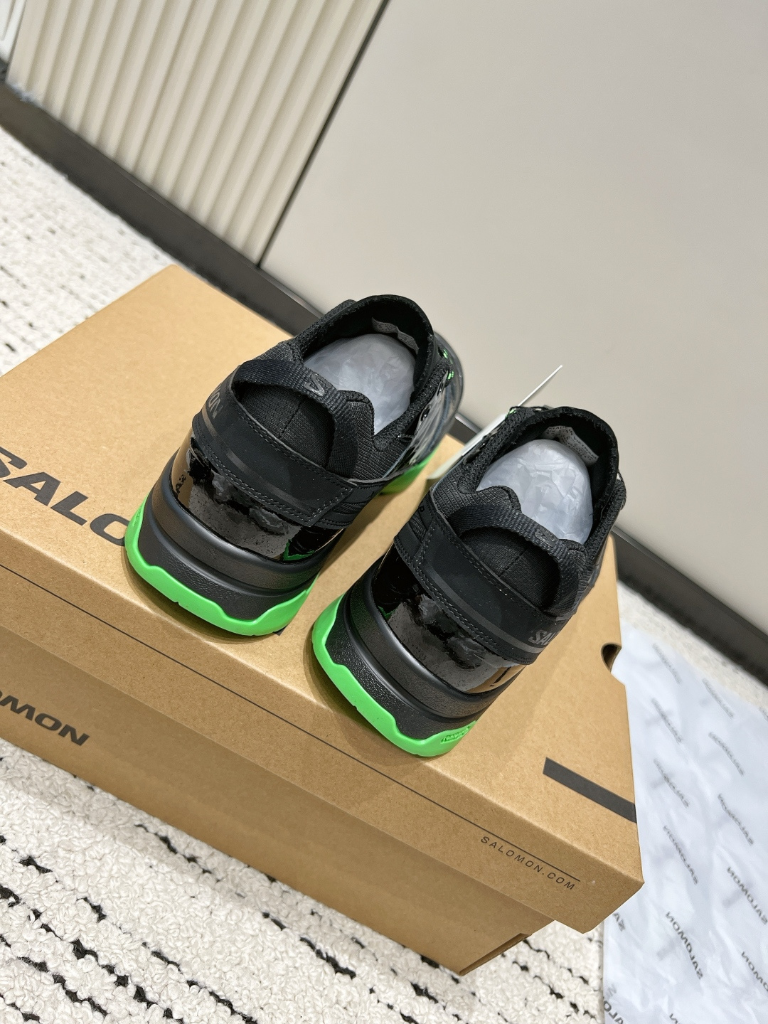 Balenciaga Salomon 萨洛蒙 26/ 新款拼接风绑带户外 登山鞋 休闲鞋 运动鞋