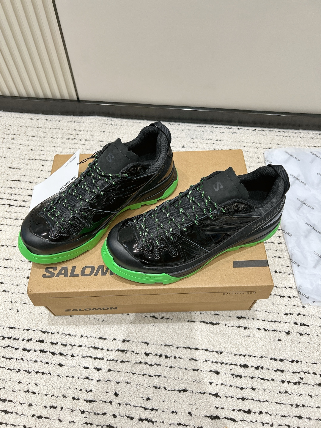 Balenciaga Salomon 萨洛蒙 26/ 新款拼接风绑带户外 登山鞋 休闲鞋 运动鞋